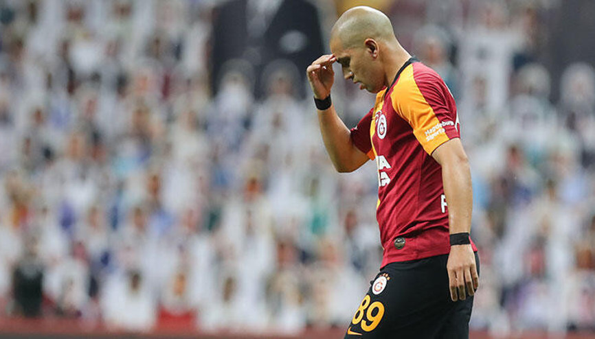 Galatasarayda Sofiane Feghouli sakatlandı