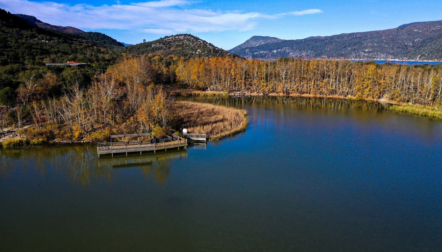 Kovada Gölü Milli Parkı, hayran bırakıyor
