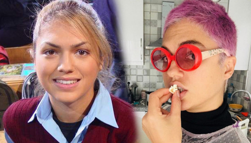 Hayat Bilgisinin Barbie Gamzesi İpek Erdem saçlarını boyattı