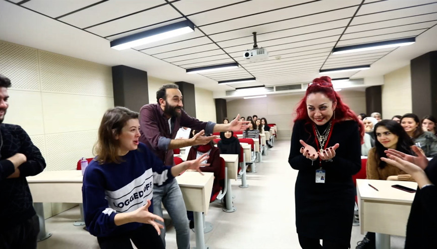 Vahşice öldürülen Aylin Sözerin öğrencileriyle görüntüleri ortaya çıktı