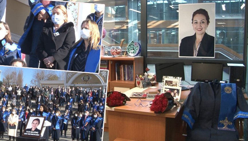 Aylin Sözer için öğretim üyesi olduğu üniversitede anma töreni
