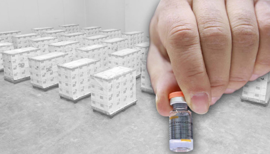 Türkiyenin gözü kulağı burada Çinin koronavirüs aşıları kontrolden sonra depoya yerleştiriliyor