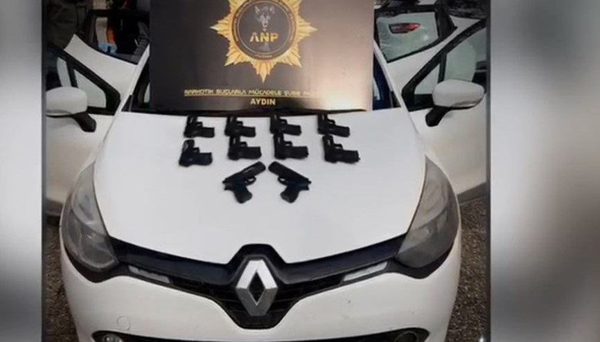 Şüphe üstüne durdurulan araçtan cephane çıktı