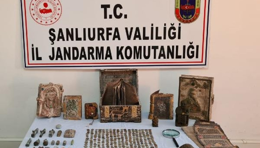 Şanlıurfa’da tarihi eser operasyonu: 4 gözaltı