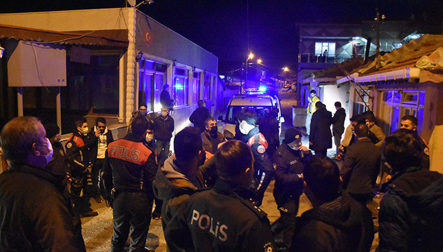 Edirne’de polis aracına saldırı 1 polis yaralandı