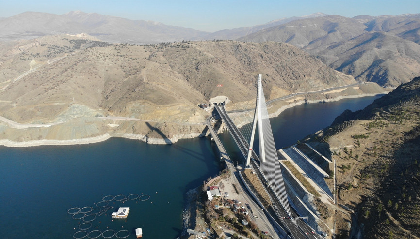 Kömürhan Köprüsü ve Bağlantı Tüneli yarın hizmete girecek