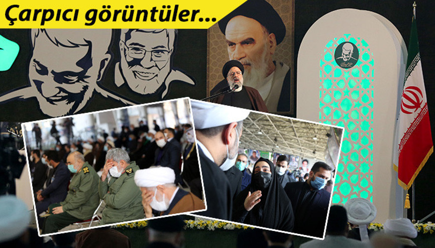 Kasım Süleymani için anma töreni düzenlendi