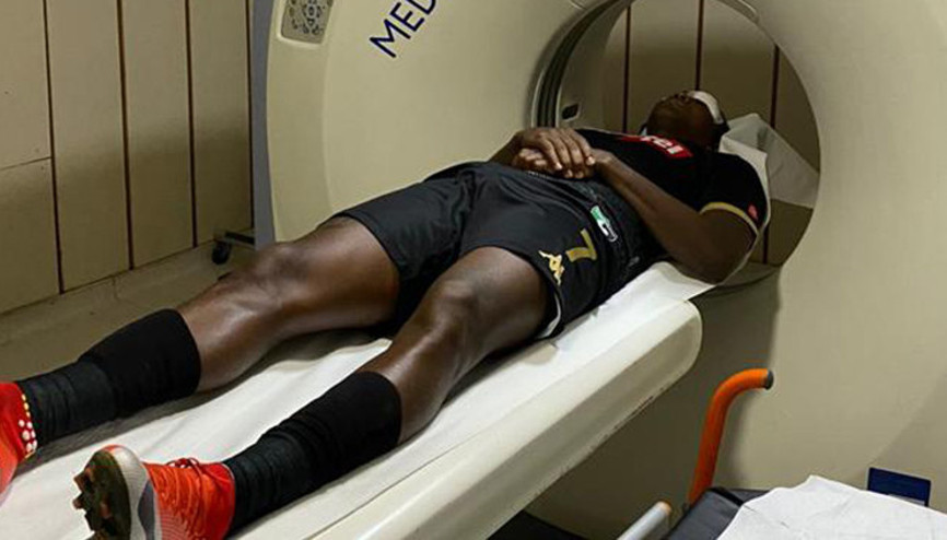 Son Dakika | Denizlisporda Hugo Rodallega hastaneye kaldırıldı