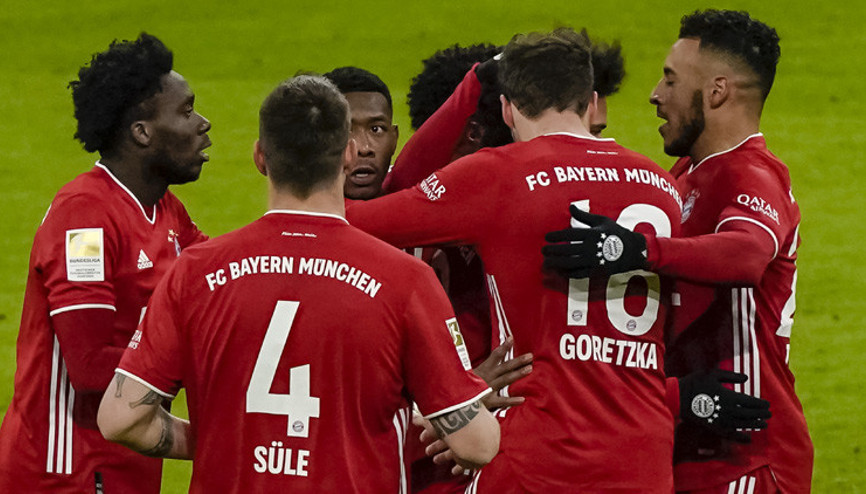 Bayern Münih, öne geçen rakibine gol yağdırdı