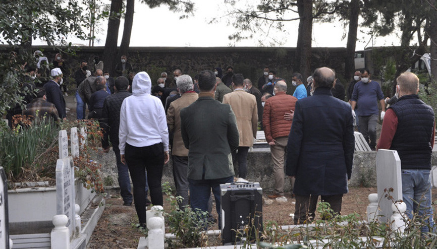 Acı haber Baba oğul yan yana defnedildi