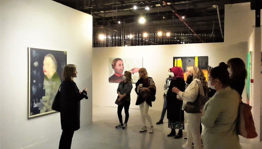 İyilik İçin Sanat Derneği Atölye Cer projesinde üretilen eserlerle Art.Ist Sauna’da