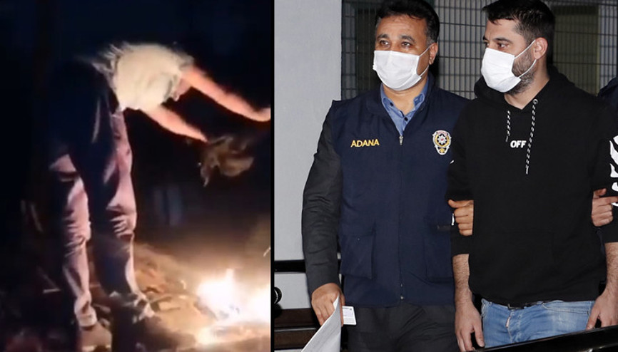 Görüntüler çok tepki çekti, kampanya başlatıldı Gözaltına alındı