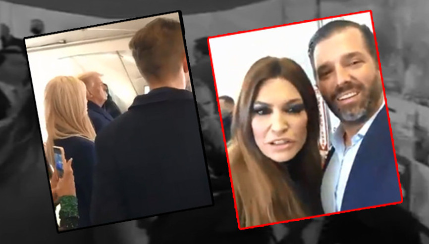 ABDde infial yaratan görüntüler Trump ailesi Kongre baskınında dans edip eğlenmiş