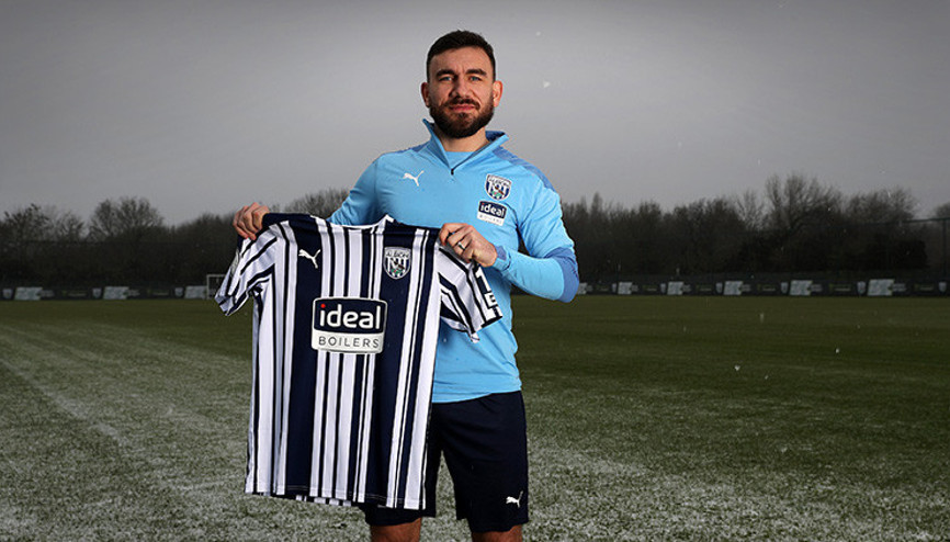 West Bromwich Albion, İskoç orta saha Robert Snodgrassı kadrosuna kattı