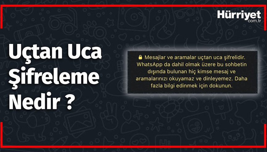 Uçtan Uca Şifreleme Nedir