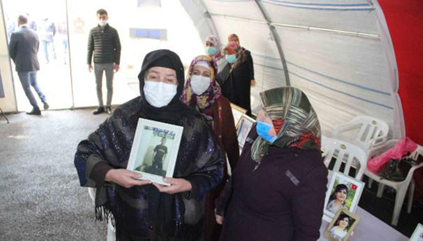 HDP önündeki eylemde 498inci gün; aile sayısı 186 oldu