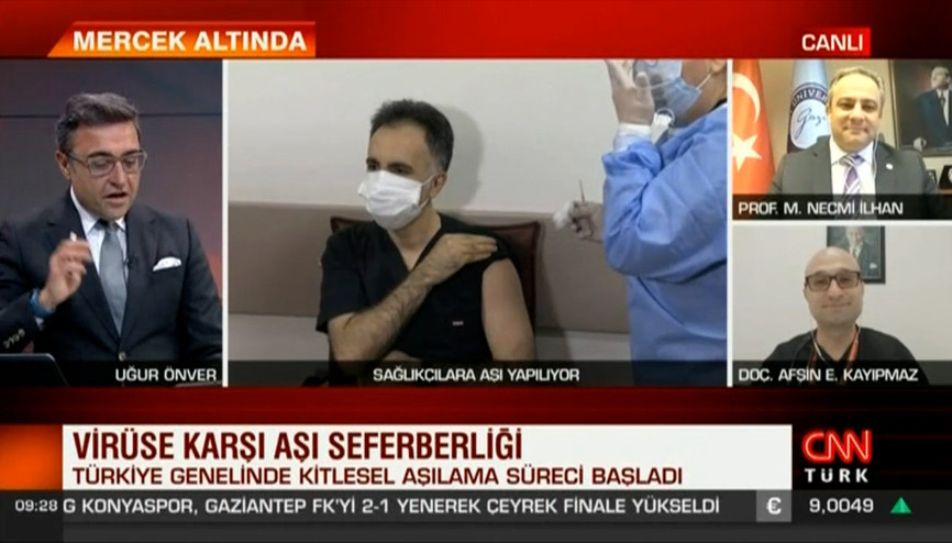 Canlı yayında enjektör yalanına yanıt verdiler