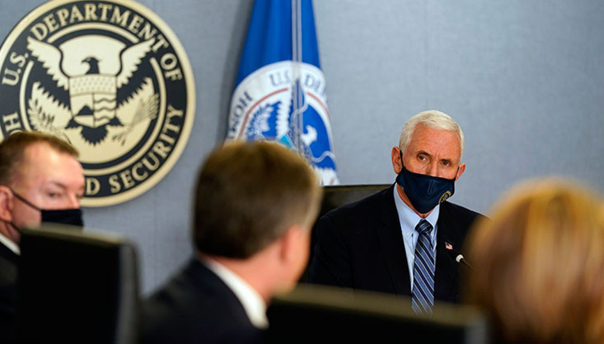 ABD Başkan Yardımcısı Pence, Bidenın yemin töreni için güvenlik önlemlerini denetledi