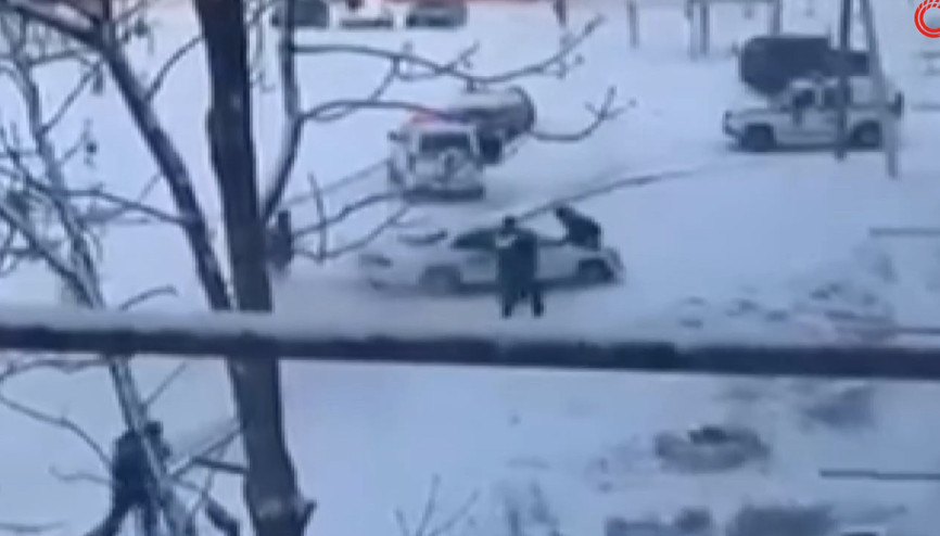 Polis tarafından kovalanan kişi, kaçarken zor anlar yaşattı