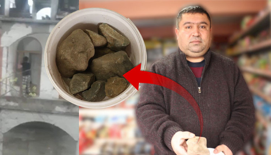 Şizofreni hastası ev ve iş yerlerinin camlarını kırdı