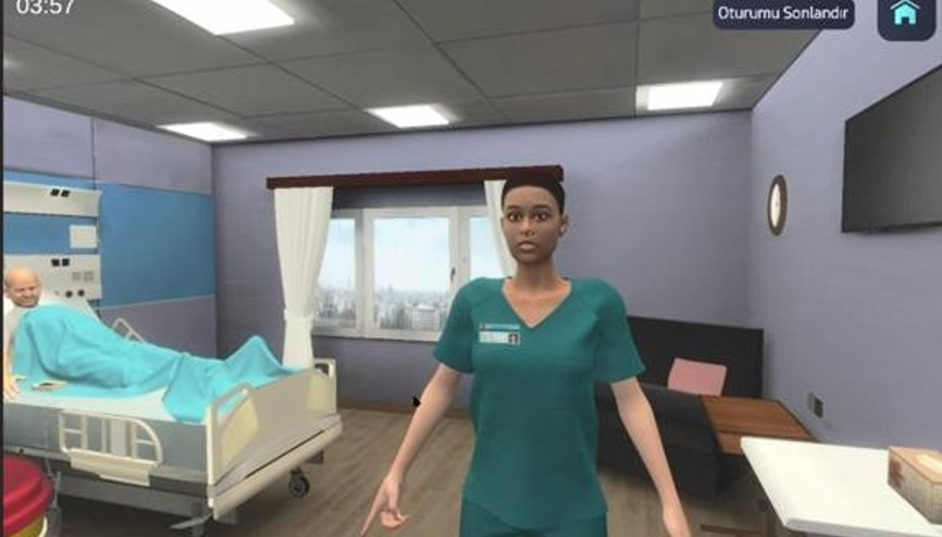 Sanal klinikte derslere devam