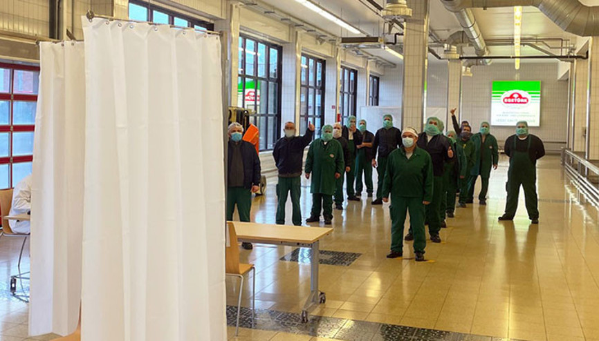 Egetürk’ten çalışanlarına haftada iki kez korona testi