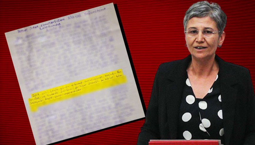 Teröristlerin el yazısından Leyla Güvenin desteği ortaya çıktı