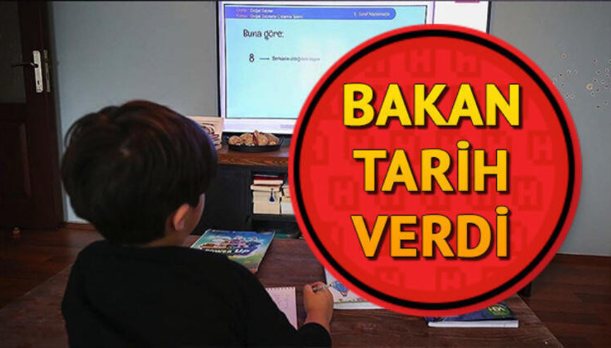 Yüz yüze eğitim ne zaman başlayacak Bakan Selçuk o tarihe işaret etti