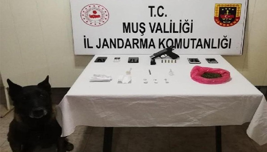 Muşta uyuşturucu operasyonu: 6 tutuklama