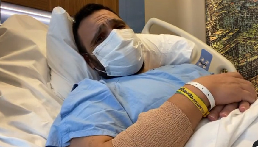 Okan Karacanın mutluluk gözyaşları