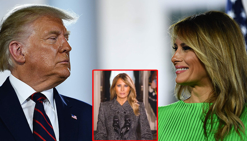 ABD Başkanı Donald Trump’ın eşi Melania Trump, 100 yıllık geleneği sona erdirdi