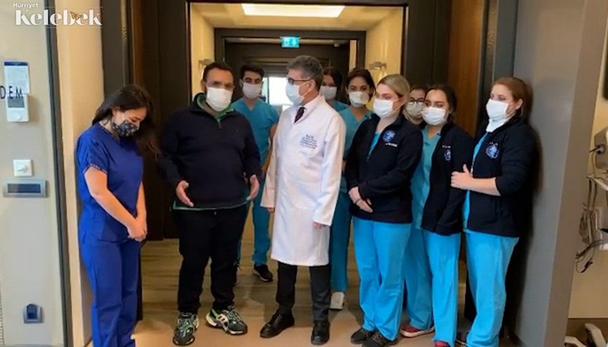 Ünlü oyuncu ve sunucu Okan Karacan taburcu oldu