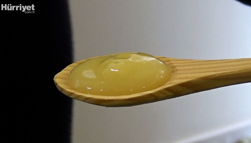 Talep patlaması yaşanan arı sütünün kilosu 10 bin lira Talep patlaması yaşanan arı sütünün kilosu 10 bin lira