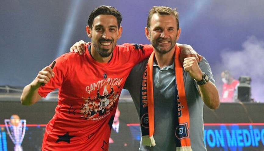 Başakşehirde Okan Buruktan İrfan Can Kahveci için transfer açıklaması Galatasaray...