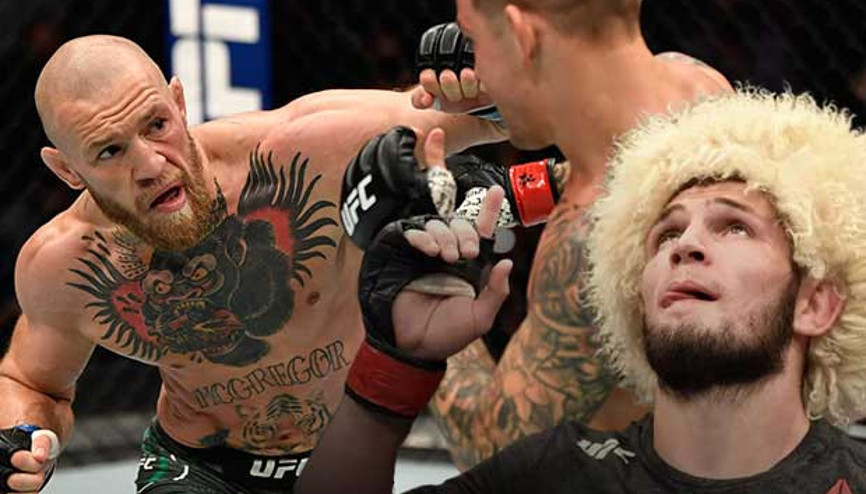 UFCde Conor McGregor - Dustin Poirier maçı nefes kesti, Khabib Nurmagomedovtan itiraf geldi