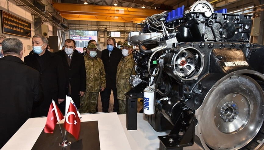 Azra isimli yerli motor askeri araçlara entegre ediliyor