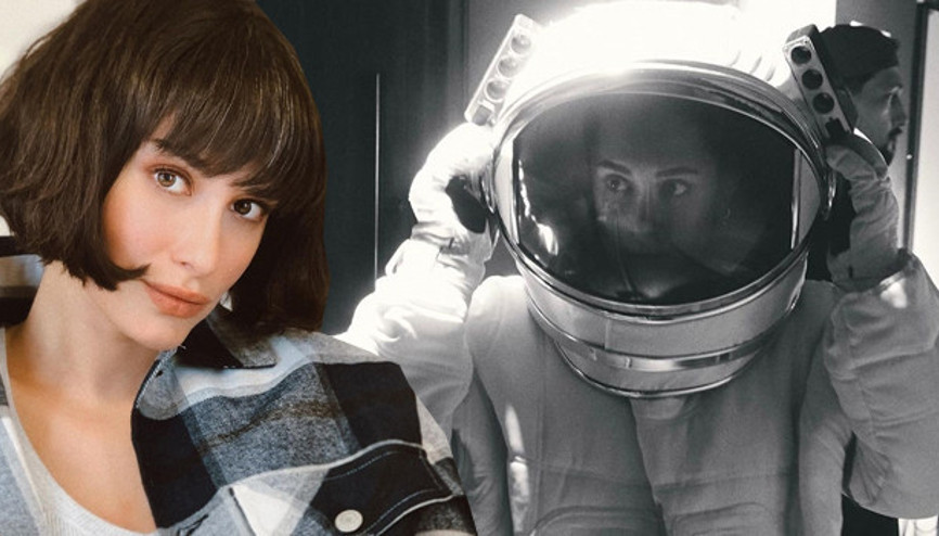 Hande Doğandemir, astronot kıyafeti giydi Çıkış nerede