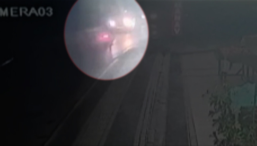 Motosiklet sürücüsü böyle ölümden döndü O anlar kameraya