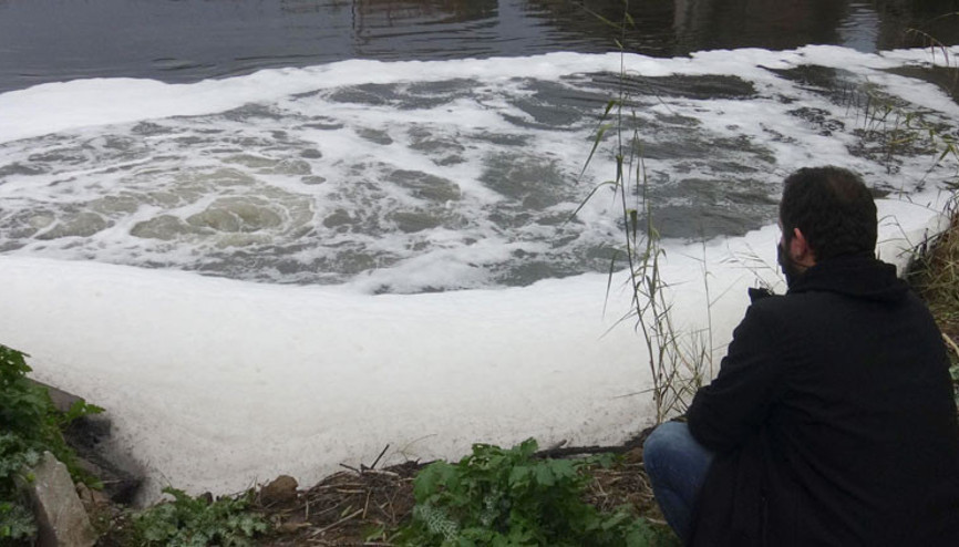 Büyük Menderes Nehrinde korkutan görüntü 4üncü dereceye ulaştı... Büyük Menderes Nehrinde korkutan görüntü 4üncü dereceye ulaştı...