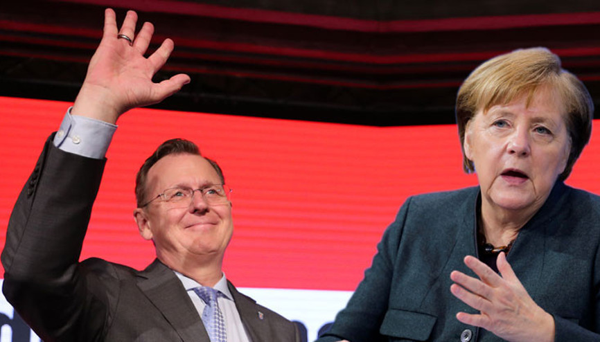 Hem Merkel’den hem de halktan özür diledi