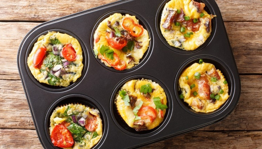 Kahvaltıda İyi Gider: Yumurtalı Muffin Tarifi