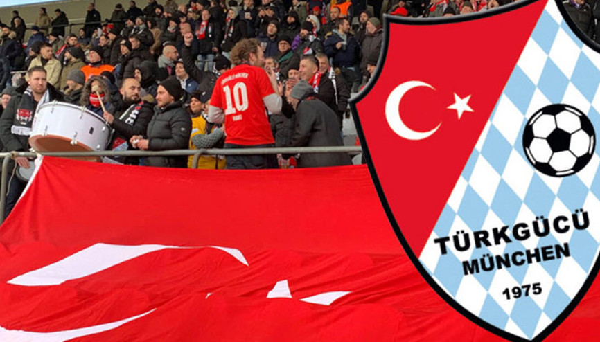 Kaiserslauternden Türkgücü Münih takımına karşı açılan ırkçı pankarta tepki