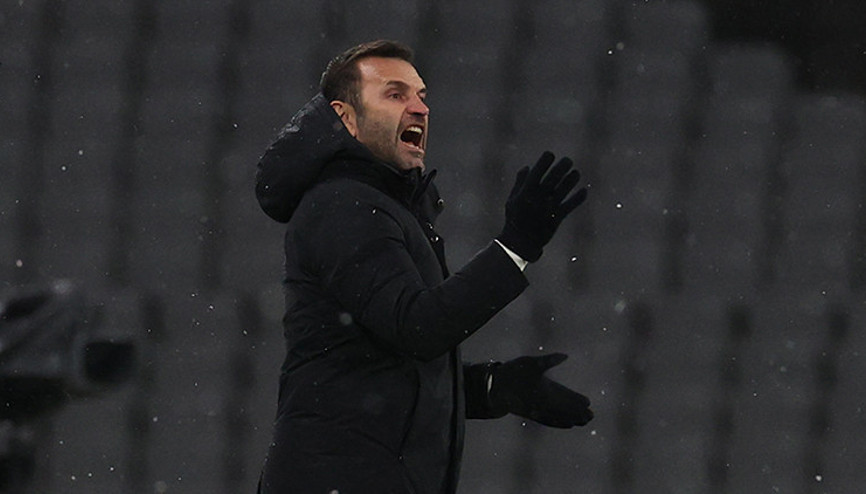 Başakşehirde Okan Buruktan Trabzonspor maçı sonrası hakem tepkisi