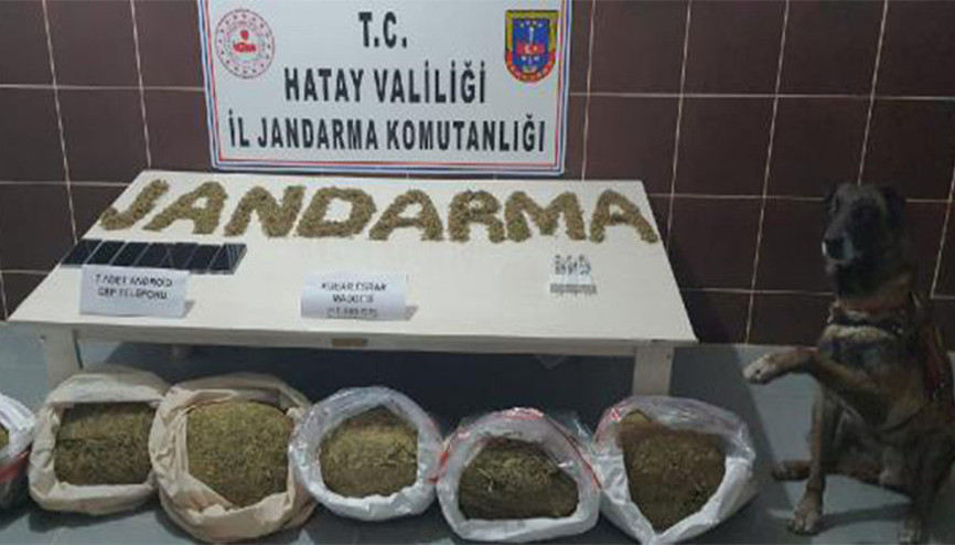 Suriye sınırında uyuşturucu operasyonu Suriye sınırında uyuşturucu operasyonu