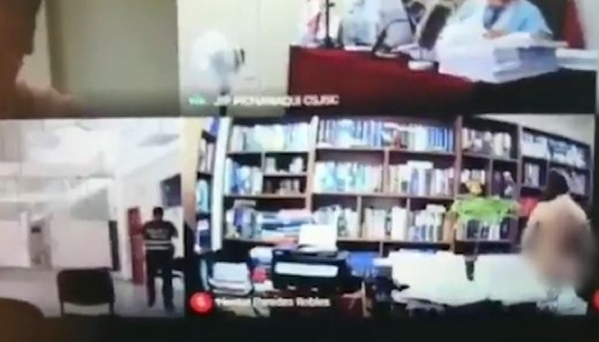 Zoom toplantısında skandal Avukat müvekkiliyle cinsel ilişkiye girerken yakalandı Zoom toplantısında skandal Avukat müvekkiliyle cinsel ilişkiye girerken yakalandı