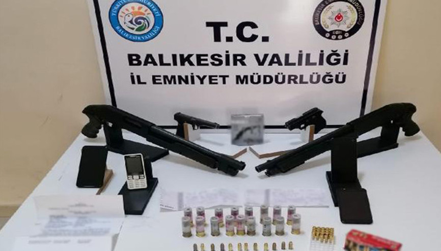 Balıkesirde tefeci operasyonu