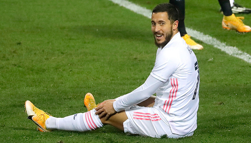 Eden Hazard, Real Madridde 6. kez sakatlandı