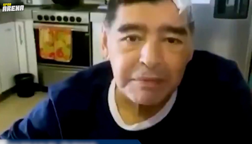 Maradona’nın ölmeden önceki son görüntüleri ortaya çıktı