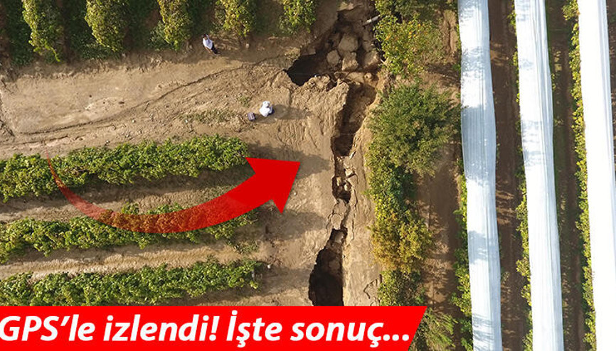 Sarıgöl ilçesinde fay hattındaki hareket GPSle izlendi