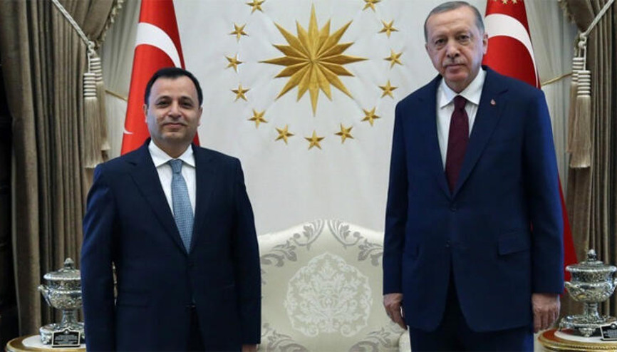Cumhurbaşkanı Erdoğan, AYM Başkanı Arslan’ı kabul etti